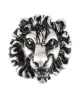 Image 1 of Gucci lion head brooch