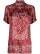 Image 1 of Golden Goose bandana-print short-sleeve shirt
