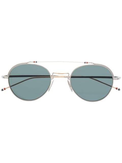 Thom Browne Eyewear tinted pilot-frame sunglasses