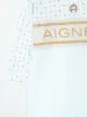 Aigner Kids logo-yoke babygrow
