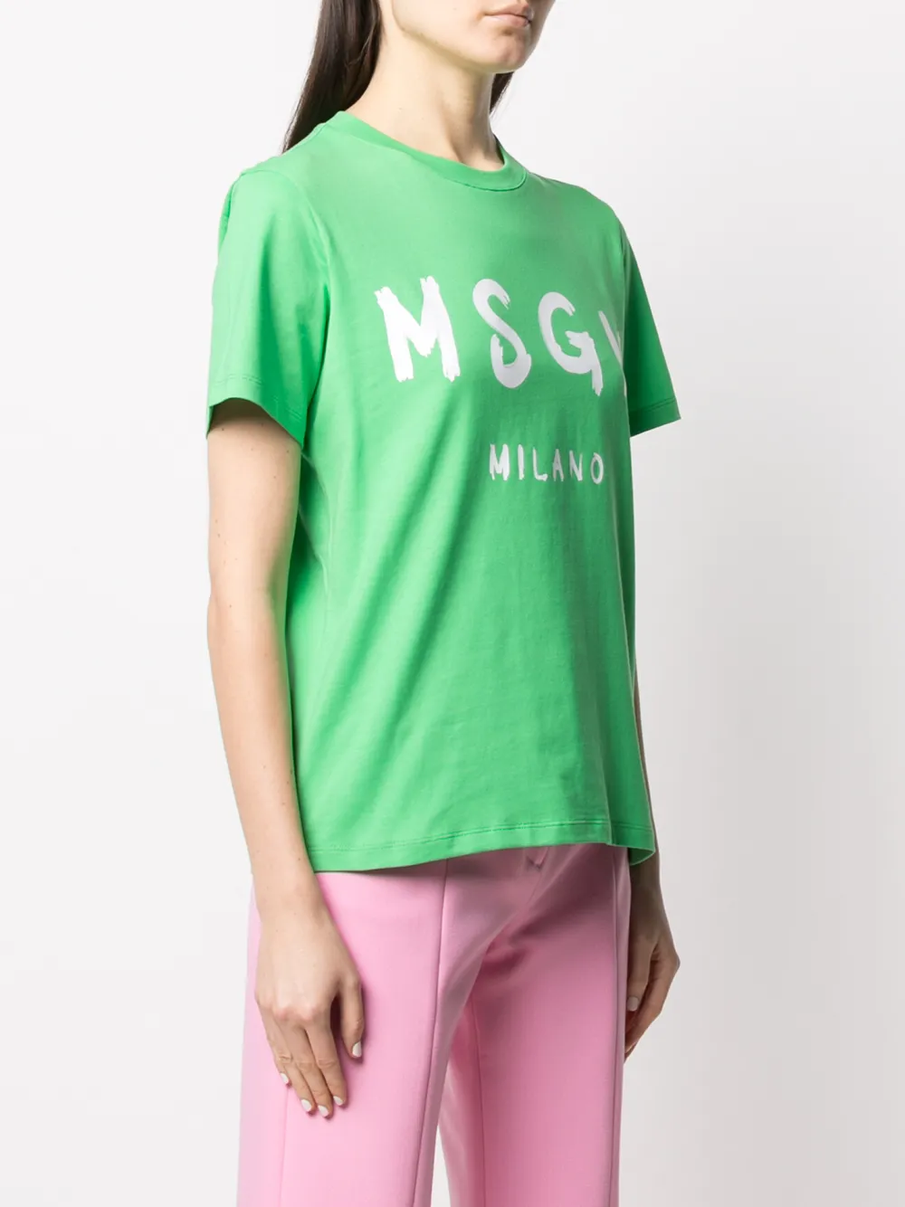 фото Msgm футболка с логотипом