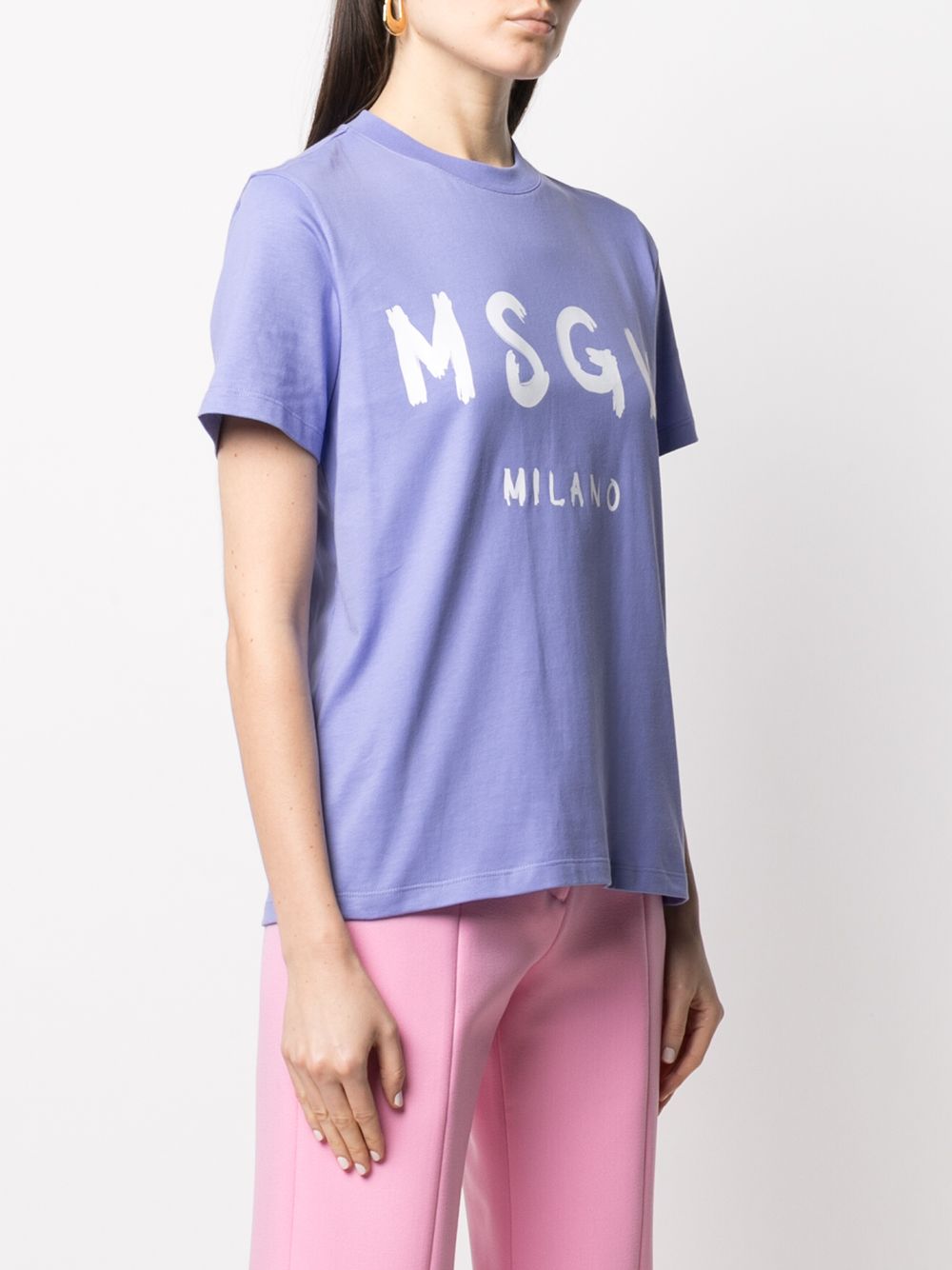 фото Msgm футболка с логотипом