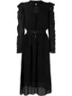 Image 1 of Patrizia Pepe stud embellished tie neck dress