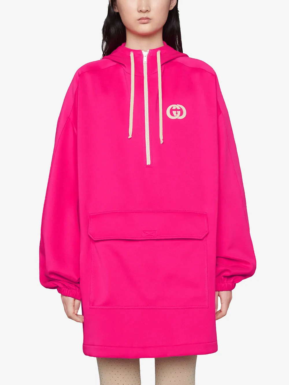 фото Gucci худи с вышитым логотипом