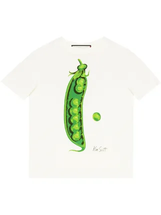 Gucci x Ken Scott pea print T-shirt