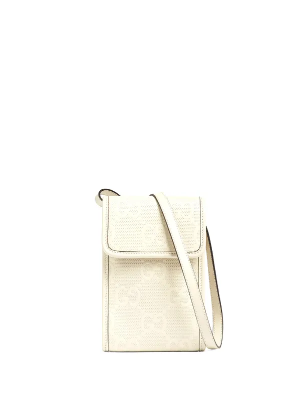 gg embossed shoulder bag
