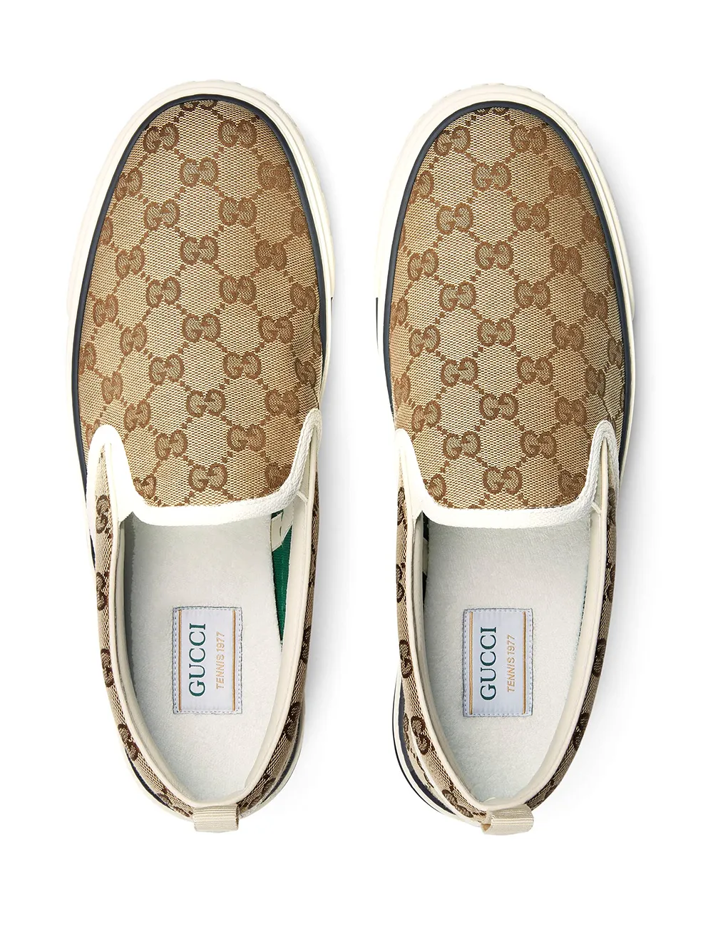 Gucci GG Supreme Slip-On 'Black