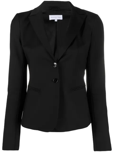 Patrizia Pepe fitted notched lapel blazer
