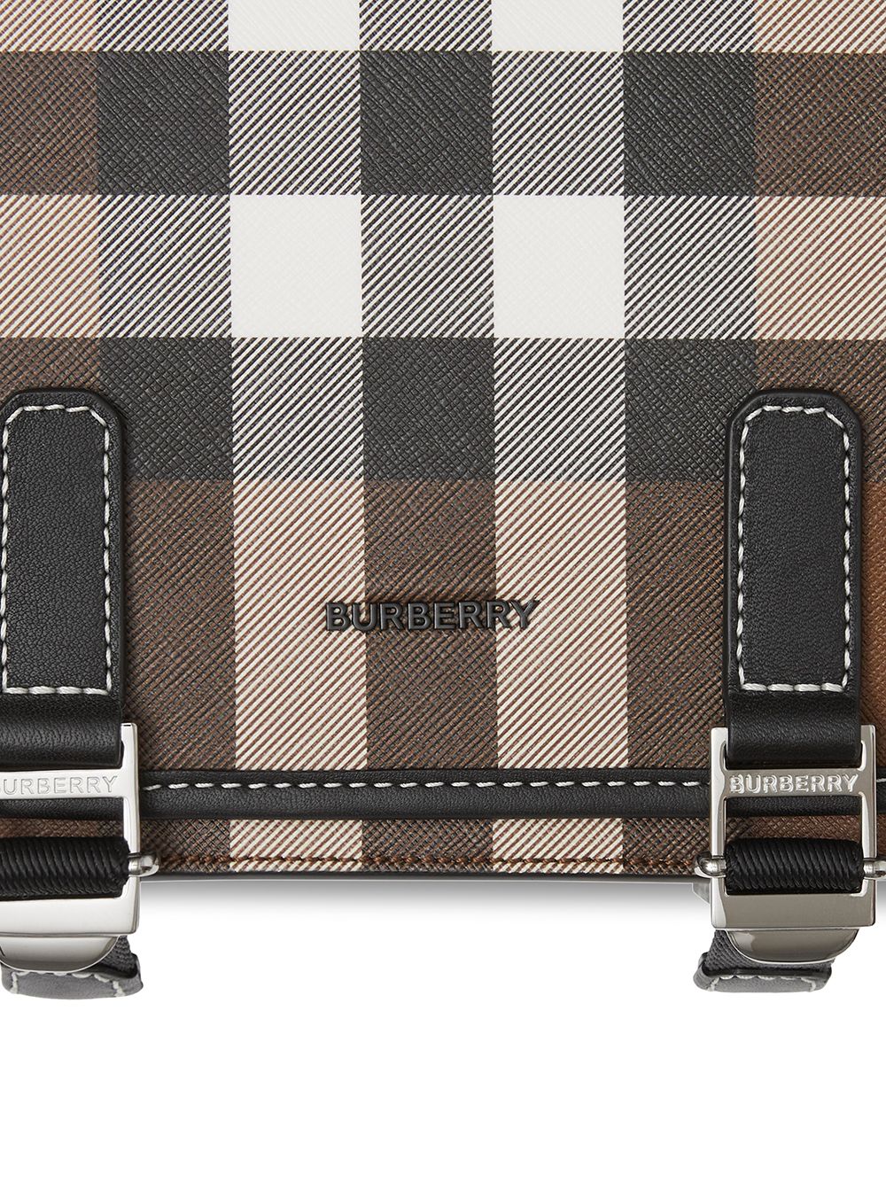 фото Burberry сумка-мессенджер в клетку