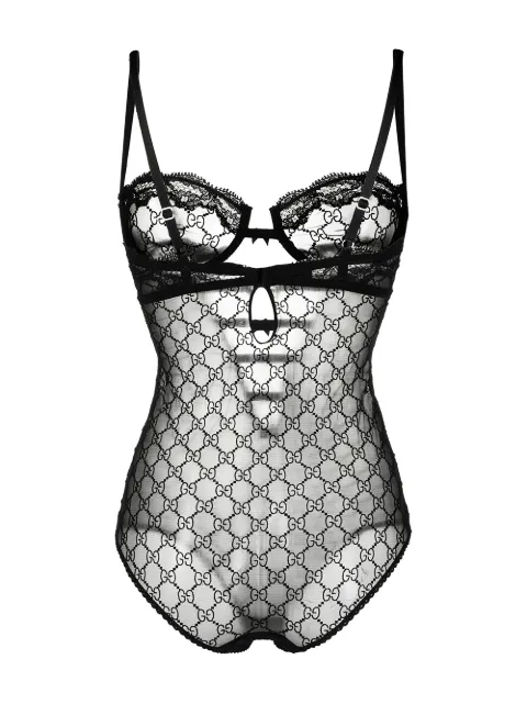 gg tulle bodysuit