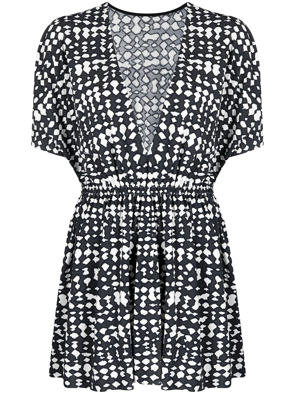 фото Eres пляжное платье zebre с абстрактным принтом