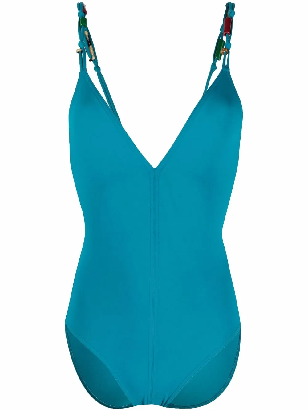 

ERES rear tie-fastening swimsuit - Blue