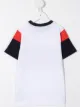 Image 2 of Aigner Kids monogram stripe t-shirt
