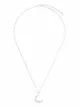 Dinny Hall moon charm pendant necklace