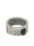 Parts of Four Sistema garnet ring - Metallic
