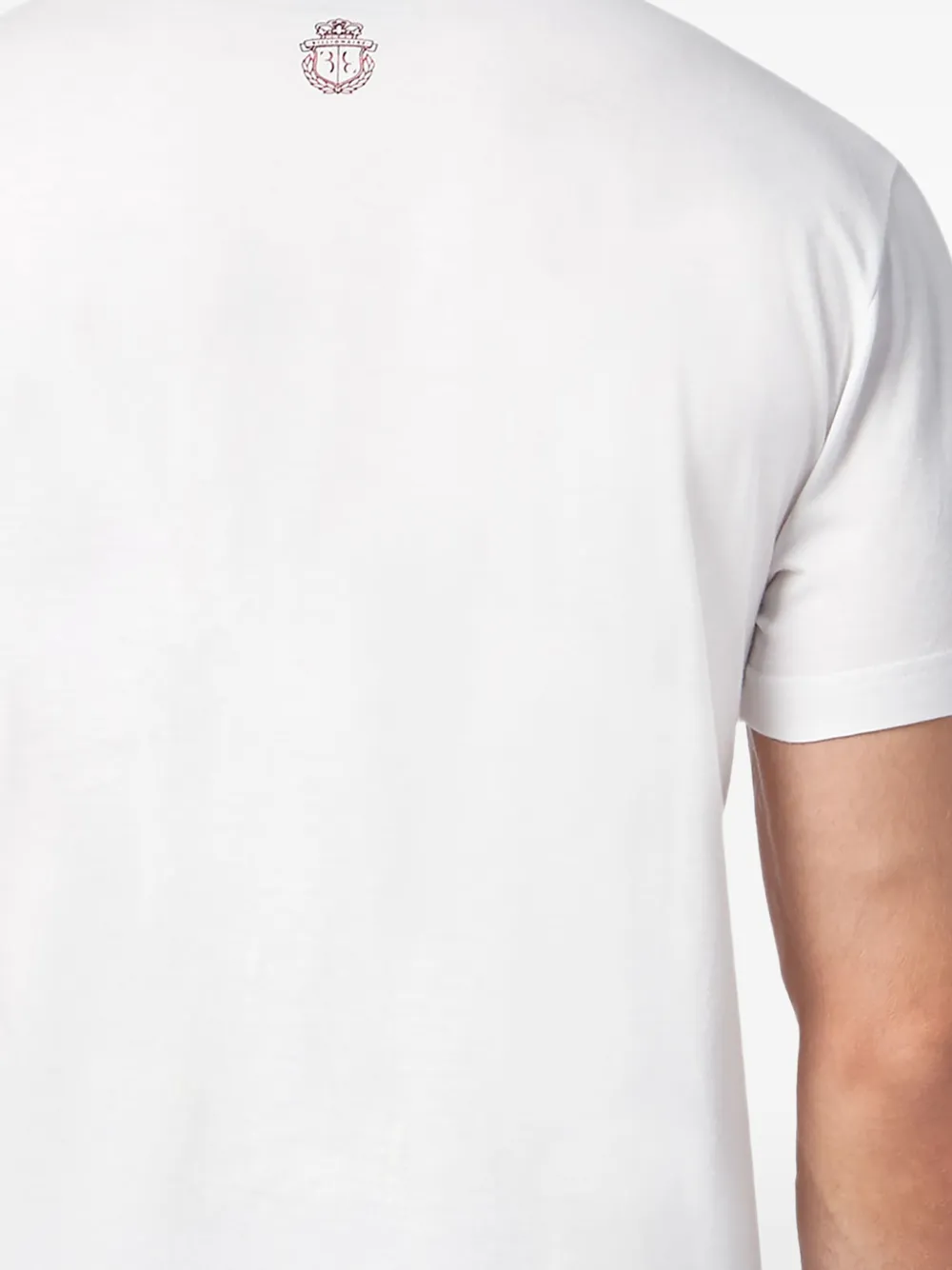 Billionaire T-shirt met print Wit
