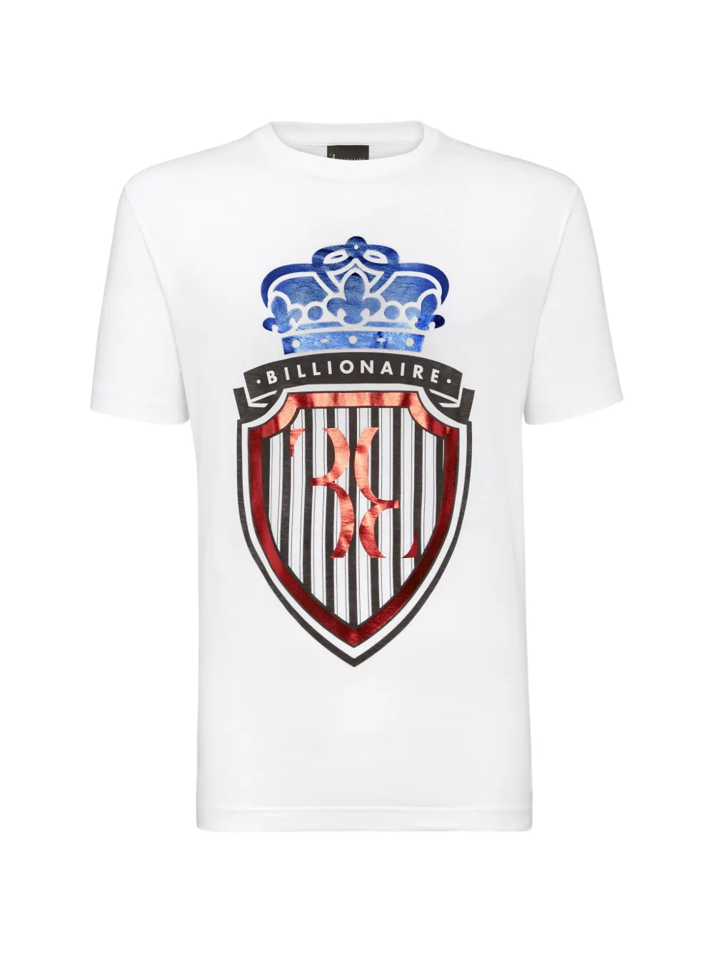 Billionaire crest-print cotton T-shirt