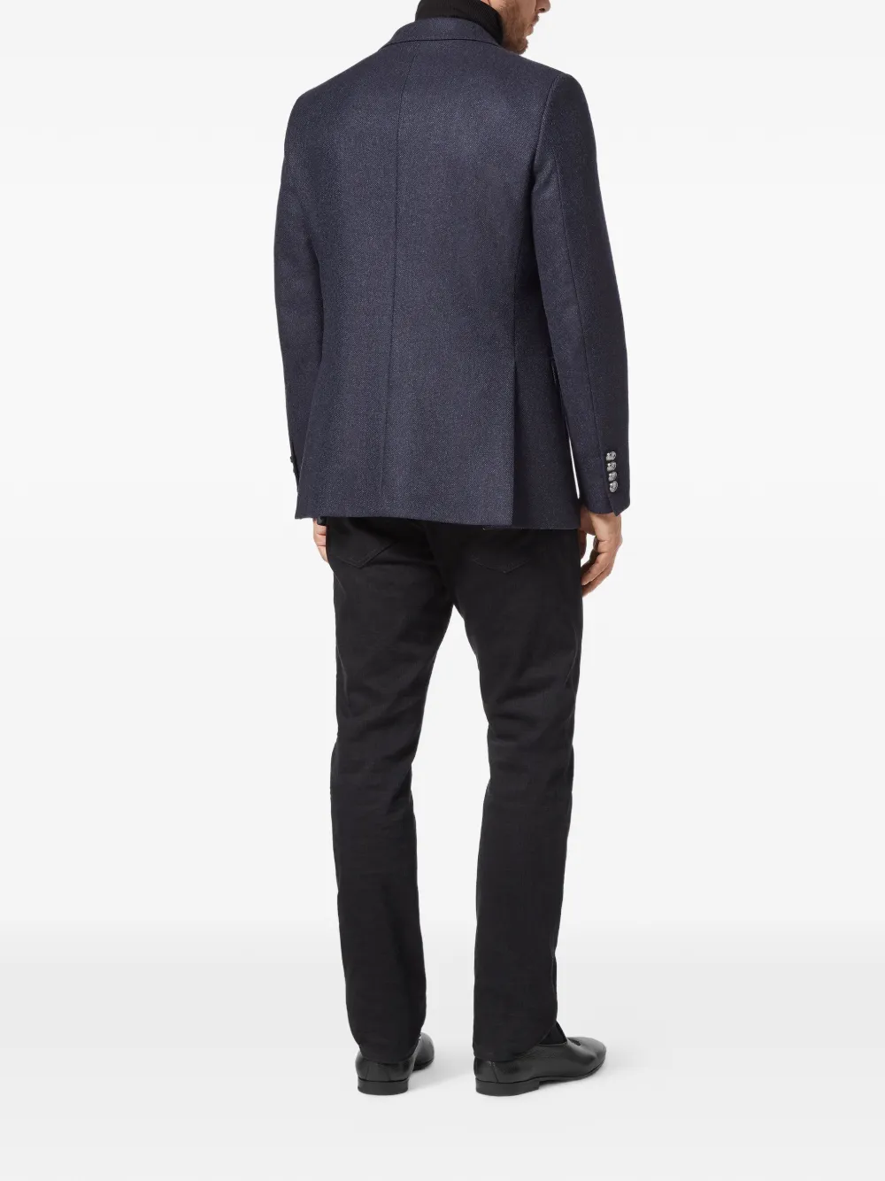Billionaire Double B blazer met enkele rij knopen Blauw