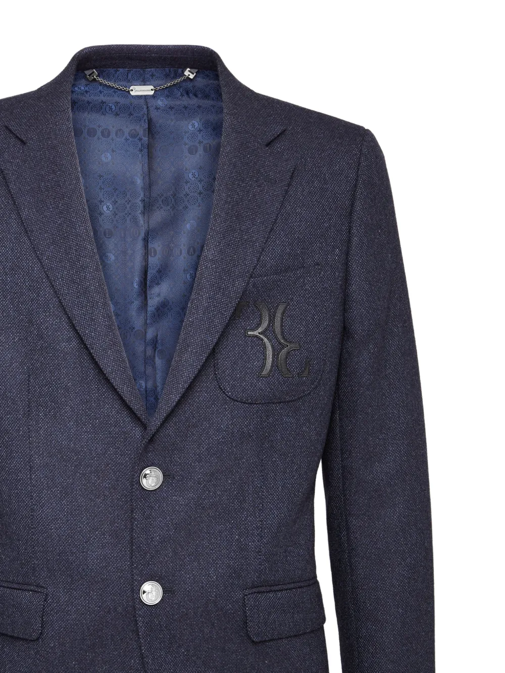 Billionaire Double B blazer met enkele rij knopen Blauw