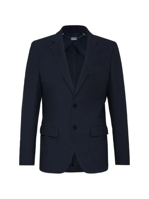 Billionaire Crest single-breasted blazer