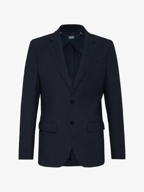 Billionaire blazer Crest à simple boutonnage