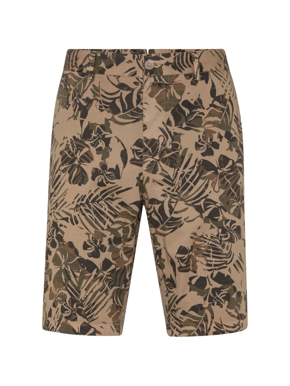 Billionaire Double B shorts met palmprint Beige