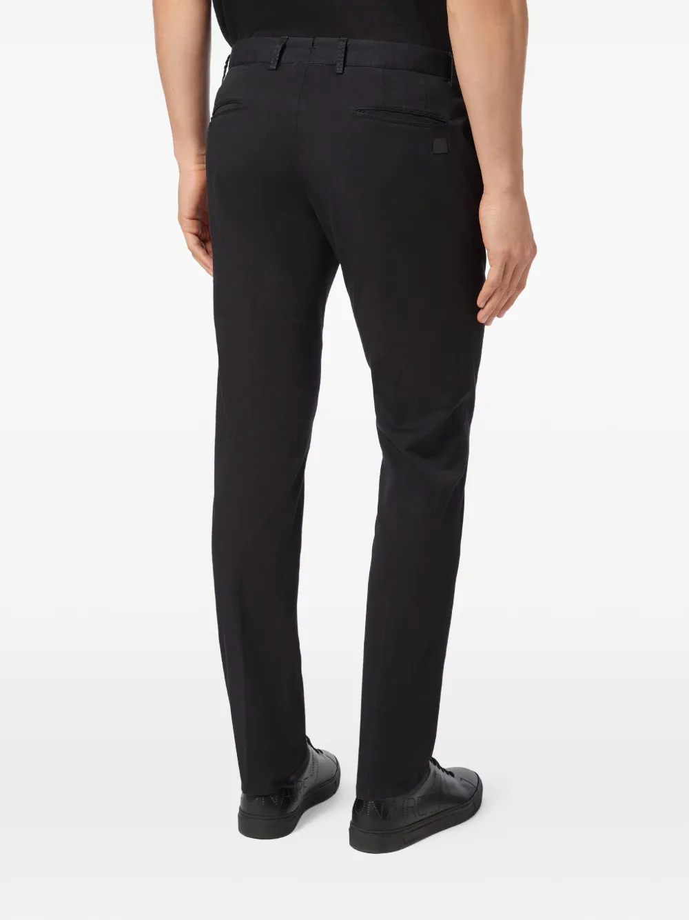 Billionaire Double B slim-fit trousers Zwart