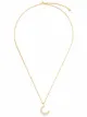 Dinny Hall moon charm pendant necklace