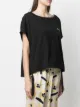 Marni logo-embroidered drawstring T-shirt