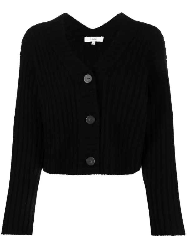 vince cropped cardigan
