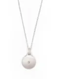 Parts of Four Disk diamond-encrusted necklace - Metallic