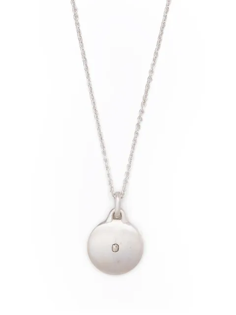 Parts of Four Disk diamond-encrusted necklace