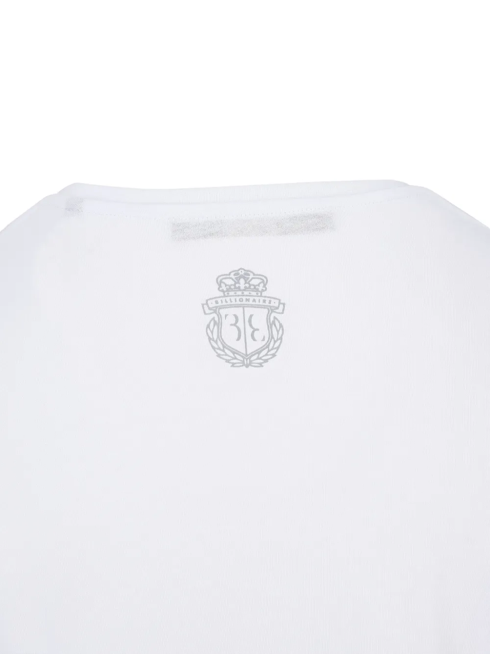 Billionaire Gstaad T-shirt met sneeuwvlok-print Wit