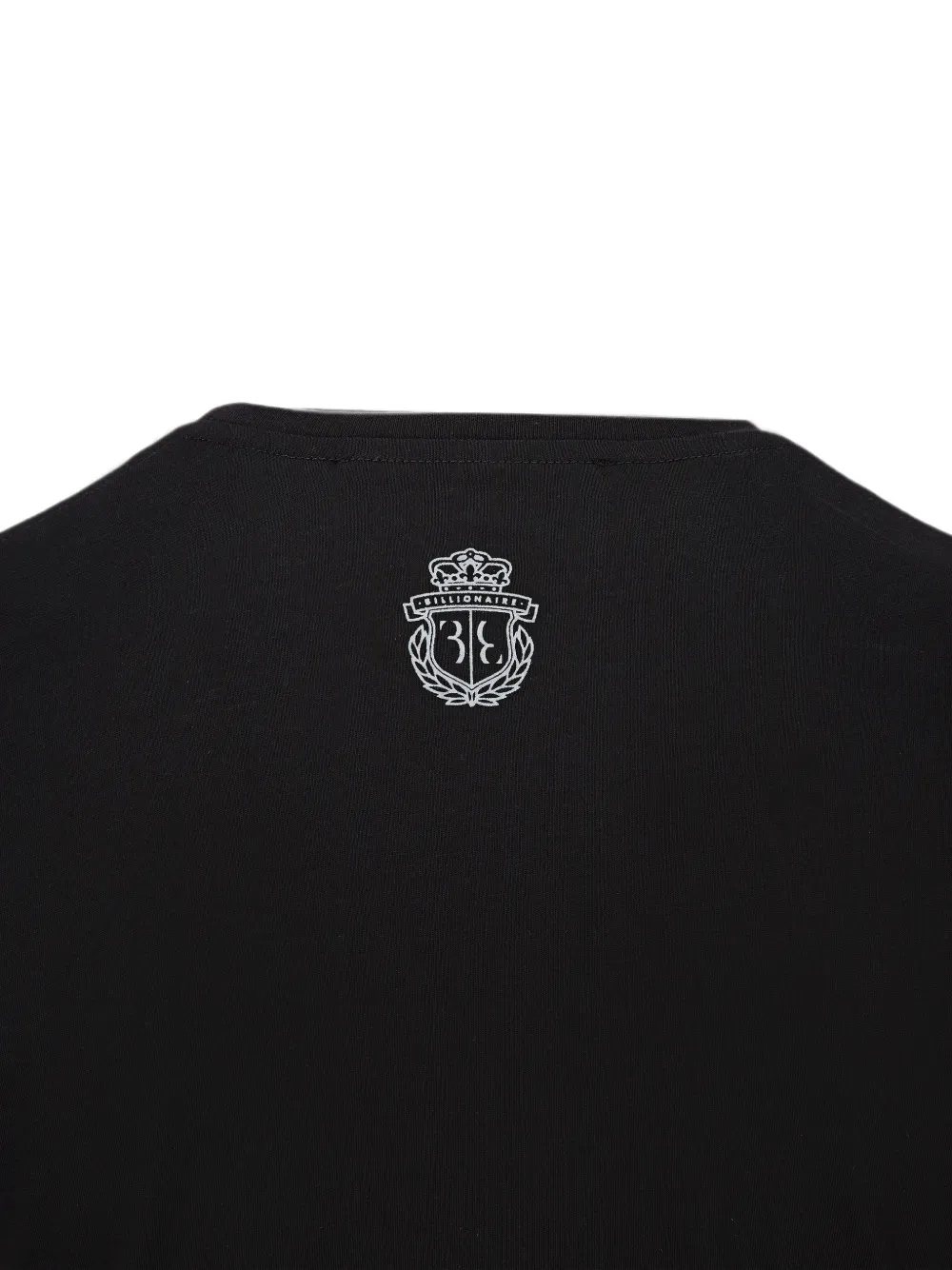 Billionaire Kitzbühel T-shirt met sneeuwvlokprint Zwart