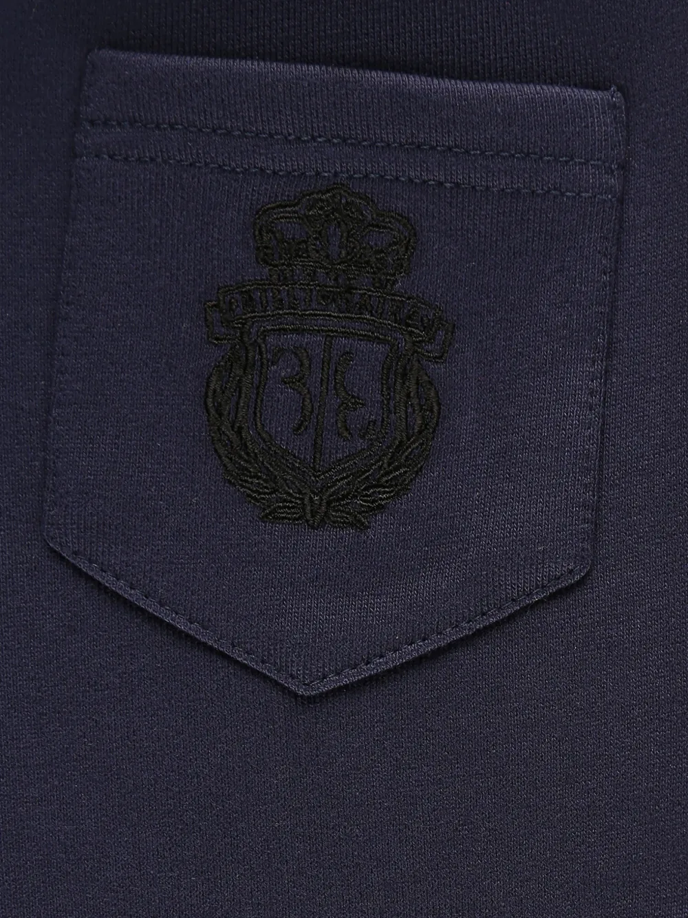 Billionaire Crest logo-tape track pants Blauw