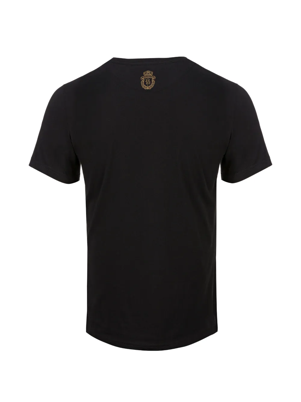 Billionaire Double Lion T-shirt met V-hals Zwart