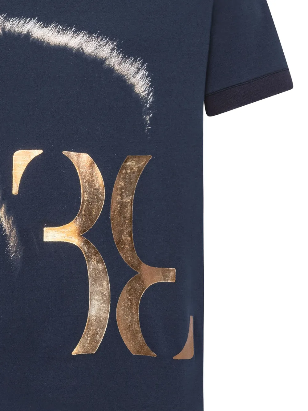  Billionaire Ss Lion T Shirt   Blau 