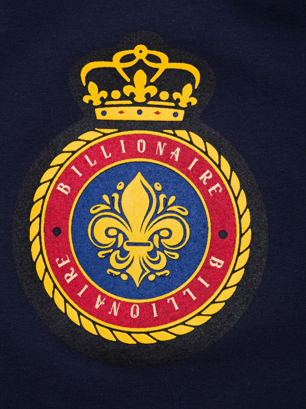 Billionaire Crest sweatshirt Blauw