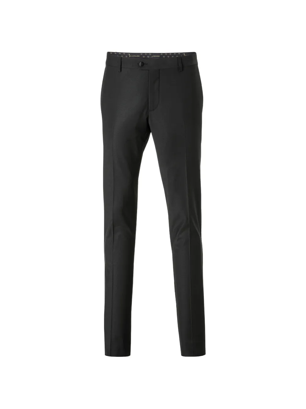 Billionaire Isidore paisley-panelled tailored trousers Zwart
