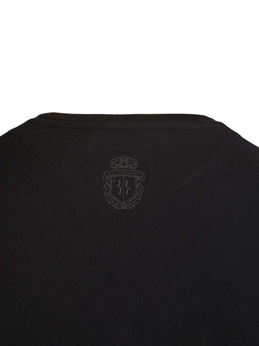 Billionaire Mannie T-shirt met fleur-de-lis-print Zwart