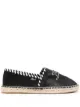 Image 1 of Karl Lagerfeld Kamini logo-embroidered espadrilles