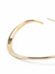 Dinny Hall Wave XL hoop earrings