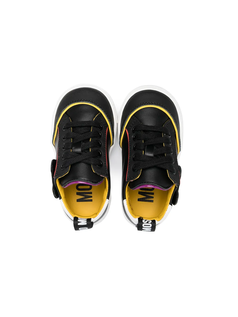 фото Moschino kids кроссовки teddy bear на шнуровке