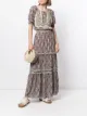 Image 2 of Nicole Miller abstract-print short-sleeve dress