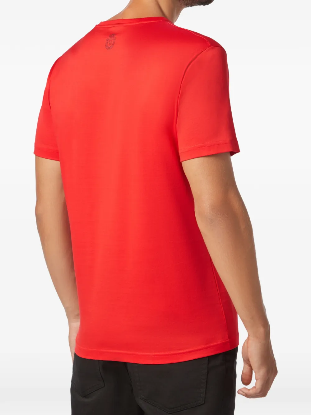 Billionaire Double B T-shirt met logoprint Rood