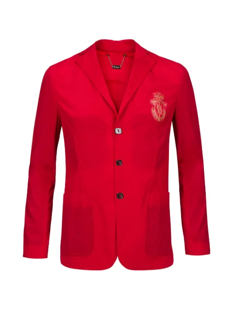 Billionaire Peter patch-pockets blazer