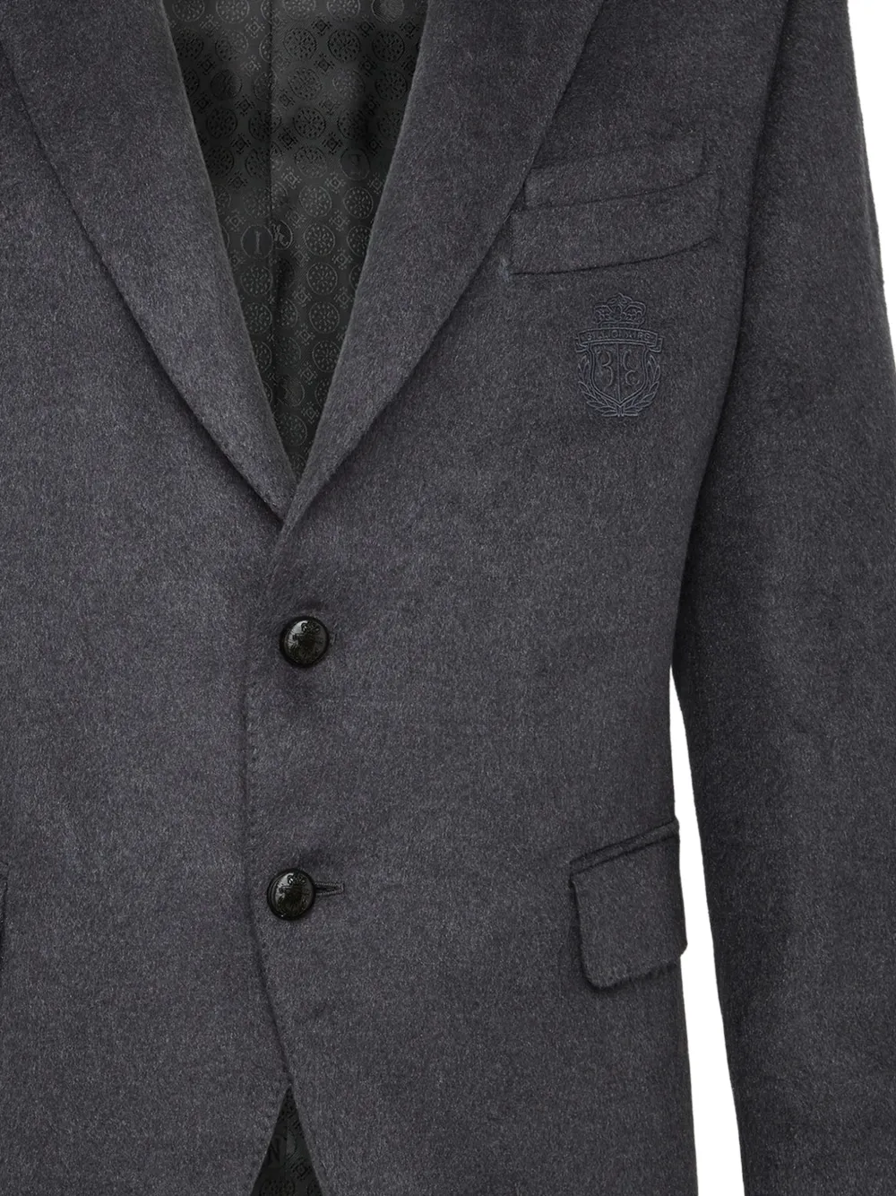 Billionaire Blazer met enkele rij knopen Grijs