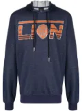 Billionaire Cars Racing cotton-blend hoodie - Blue
