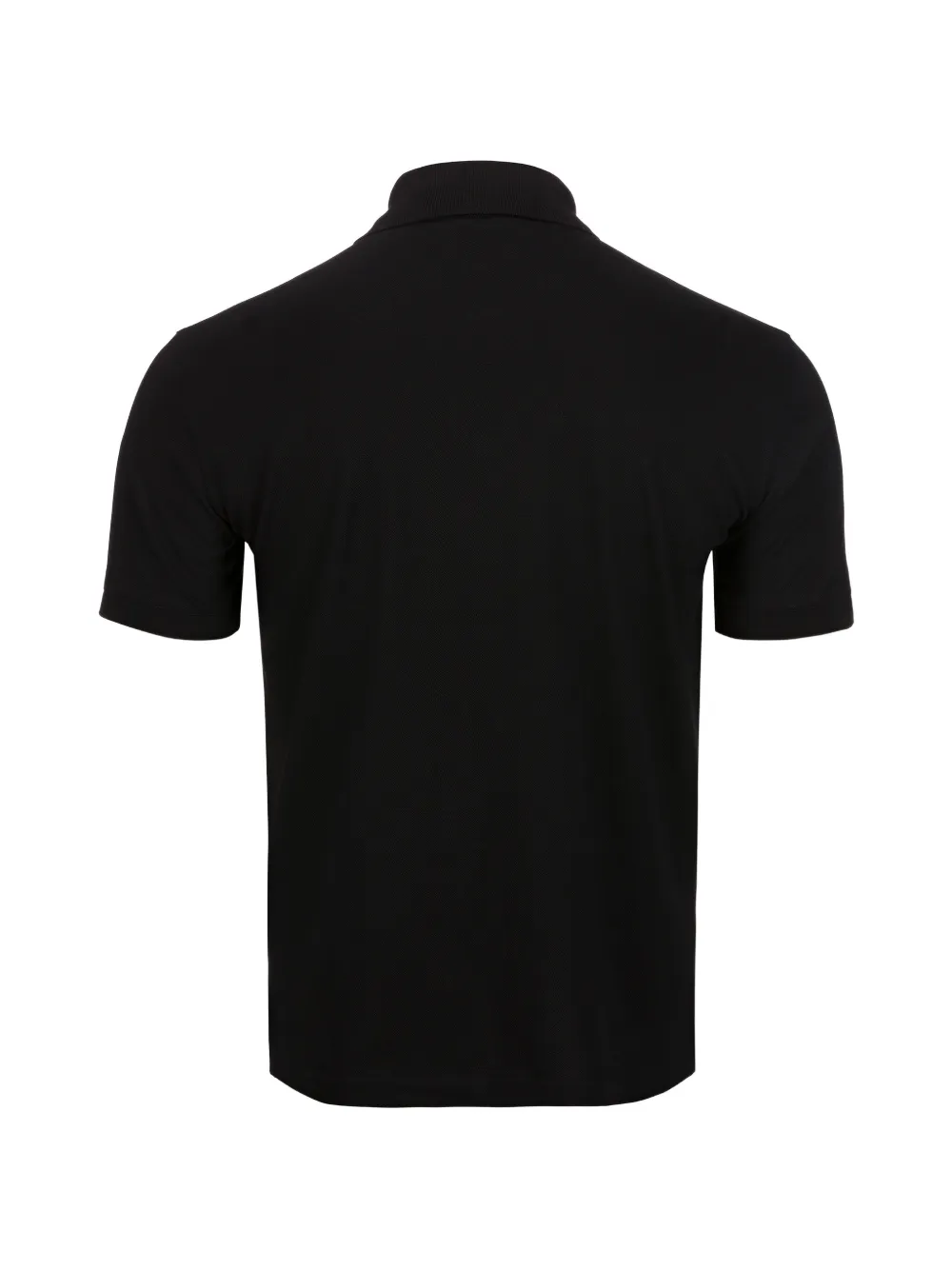 Billionaire Piqué poloshirt met geborduurd wapenschild Zwart