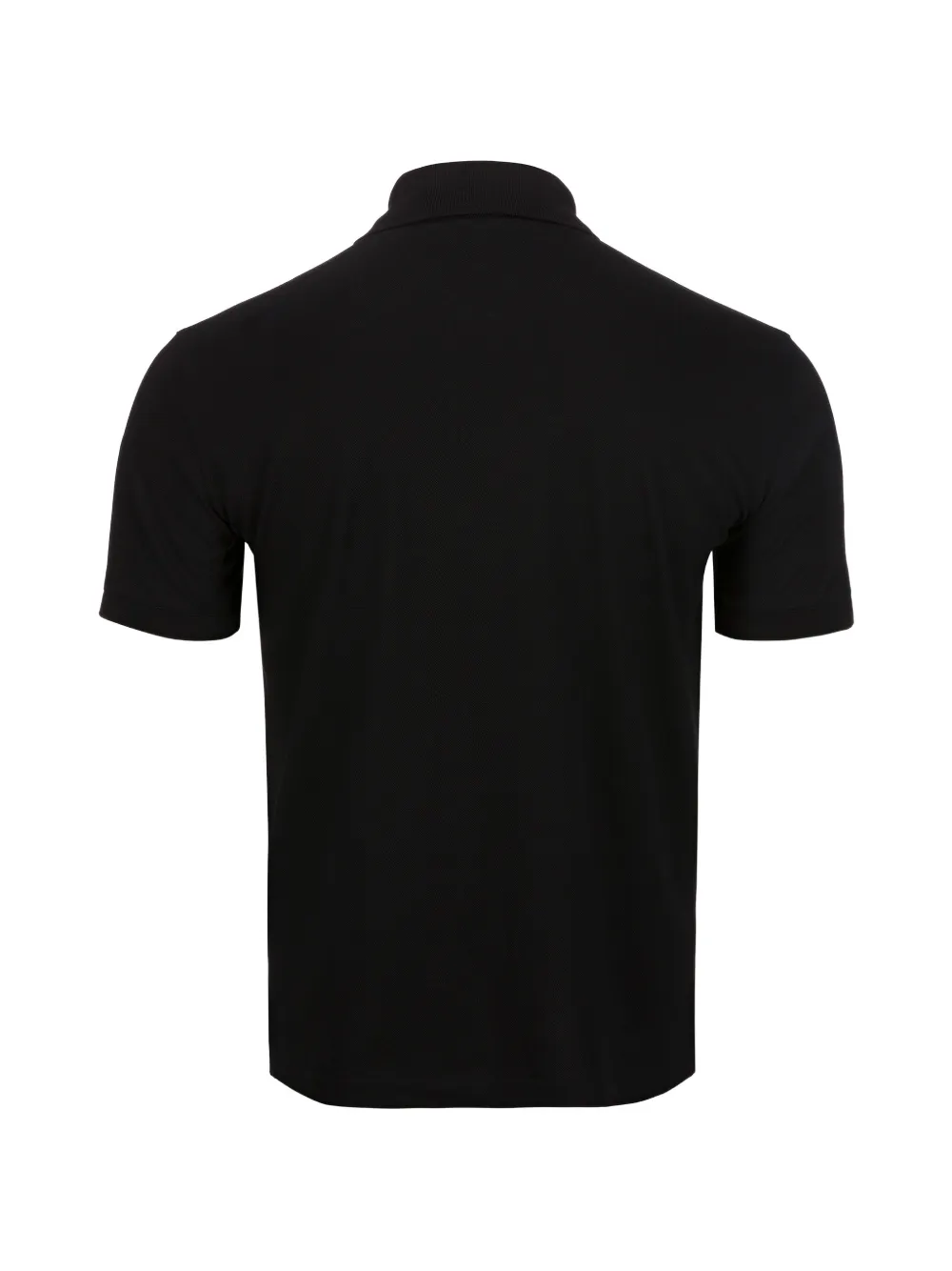 Billionaire Piqué poloshirt met geborduurd wapenschild Zwart